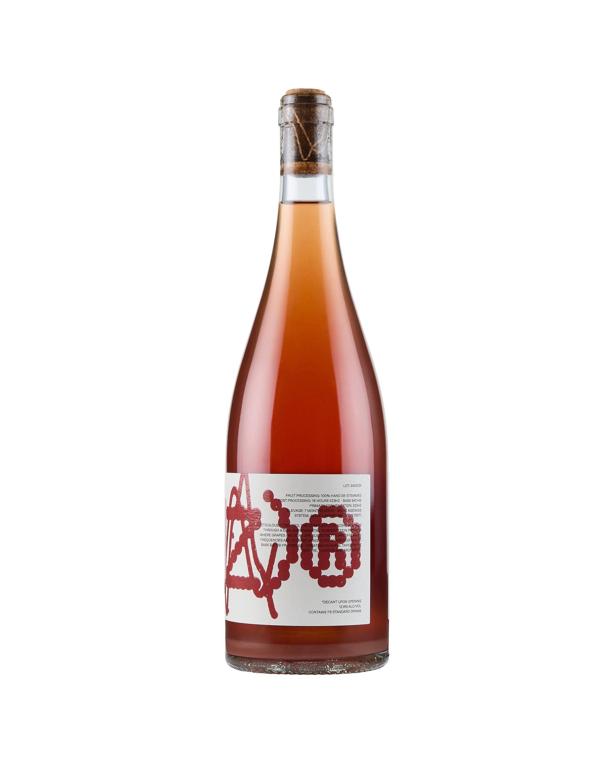 PRODUCT 001: 2022 523Hz SYRAH ROSÉ
